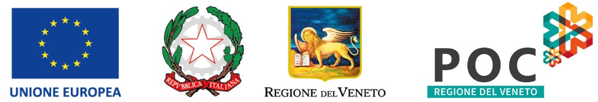 Loghi Unione Europea, Repubblica Italiana e Regione del Veneto - POC Regione del Veneto